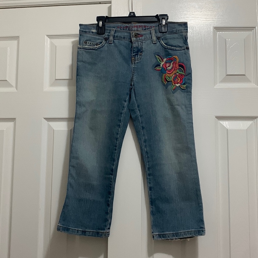 Tommy crop jeans size3